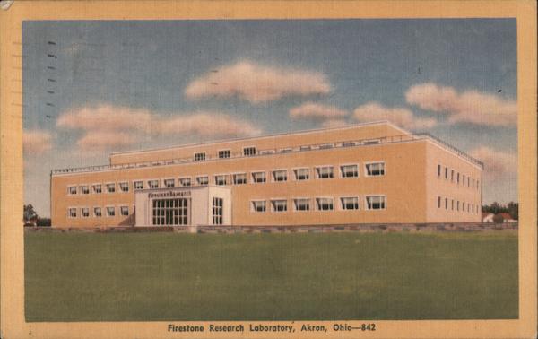 Firestone Research Laboratory Akron Ohio