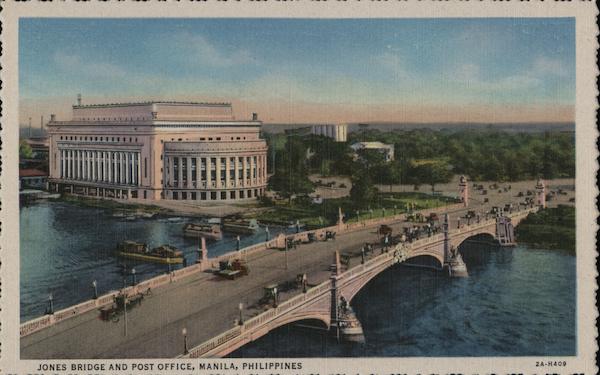 Jones Bridge and Post Office Manila Philippines Southeast Asia