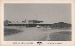 Meadow Acres Motel Postcard
