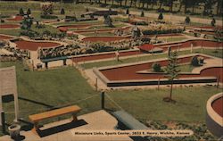 Miniature Links, Sports Center Wichita, KS Postcard Postcard Postcard