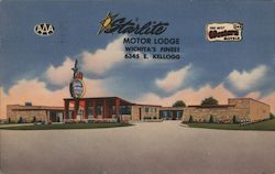 Starlite Motor Lodge Postcard