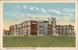 New Wichita High School Postcard