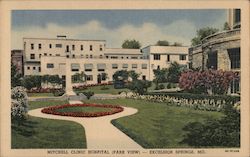 Mitchell Clinic Hospital, Park View Postcard