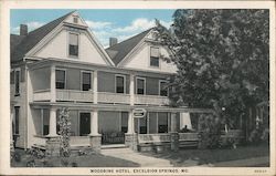 Woodbine Hotel Postcard
