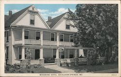 Woodbine Hotel Excelsior Springs, MO Postcard Postcard Postcard