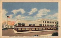 Mitchell Clinic Hospital and Sanitarium Postcard