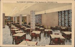 Pine Palm Dining Room, Harmony Cafeteria Postcard