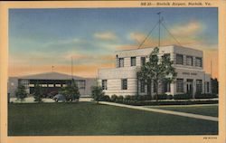 Norfolk Airport Virginia Postcard Postcard Postcard