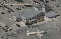 Stapleton Municipal Airport Denver, CO Postcard Postcard Postcard