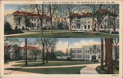 University of Kansas City Postcard