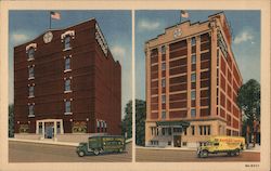 Aero. Mayflower Transit Company Postcard