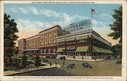 McCleary Sanitarium and Clinic Excelsior Springs, MO Postcard Postcard Postcard