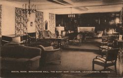 Social Room, Berchmans Hall, The Saint Mary College Postcard