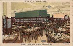 Won Kow Restaurant Postcard