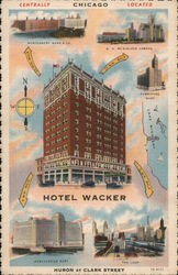 Hotel Wacker Postcard