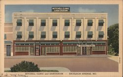 Mitchell Clinic and Sanitarium Postcard
