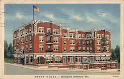 Snapp Hotel Excelsior Springs, MO Postcard Postcard Postcard