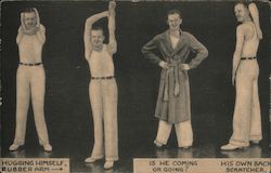 The Rubber Man - Ripley Odditorium Postcard