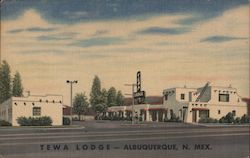 Tewa Lodge Postcard