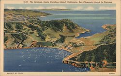 The Isthmus, Santa Catalina Island Postcard