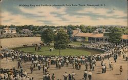 Walking Ring and Paddock Monmouth Park Race Track Oceanport, NJ Postcard Postcard Postcard