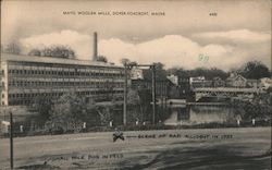 Mayo Woolen Milles Postcard
