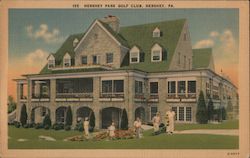 Hershey Park Golf Club Pennsylvania Postcard Postcard Postcard