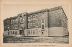 High School Smithtown Branch, NY Postcard Postcard Postcard