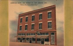 American Hotel Postcard