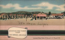 Mountian View Tourist Court Postcard