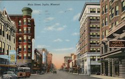 Main Street Postcard