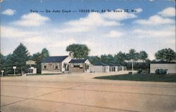 Twin - Six Auto Court St. Louis, MO Postcard Postcard Postcard