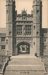 Towers of Washington University Hall Postcard