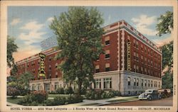 Hotel Yorba Postcard
