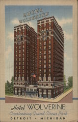 Hotel Wolverine Postcard