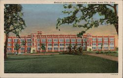 Medical Laboratories, University of Iowa Iowa City, IA Postcard Postcard Postcard