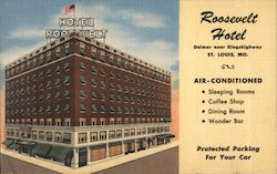Roosevelt Hotel St. Louis, MO Postcard Postcard Postcard
