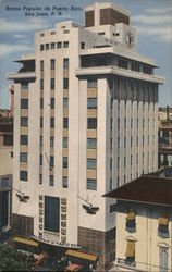 Banco Popular de Puerto Rico San Juan, PR Postcard Postcard Postcard