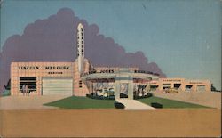 Nicolson-Jones Motor Company Fort Worth, TX Postcard Postcard Postcard