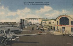 Miami's International Airport Florida Postcard Postcard Postcard