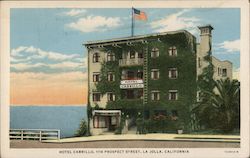 Hotel Cabrillo Postcard