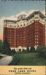 Top of the Park and Park Lane Hotel Denver, CO Postcard Postcard Postcard