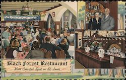 Black Forest Restaurant Postcard