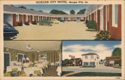 Morgan City Motel Louisiana Postcard Postcard Postcard