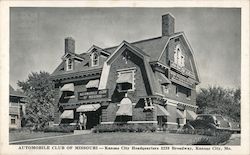 Automobile Club Of Missouri Postcard
