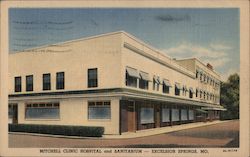 Mitchell Clinic Hospital and Sanitarium Postcard