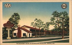 The Monterey Motel Postcard