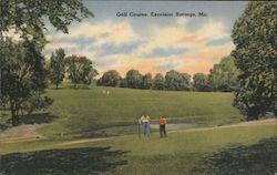 Golf Course Postcard