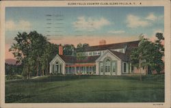 Glens Falls Country Club Postcard