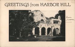 Greetings from Harbor Hill Postcard